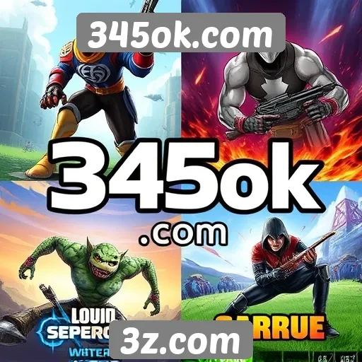 Análise da biblioteca de jogos do site 345ok