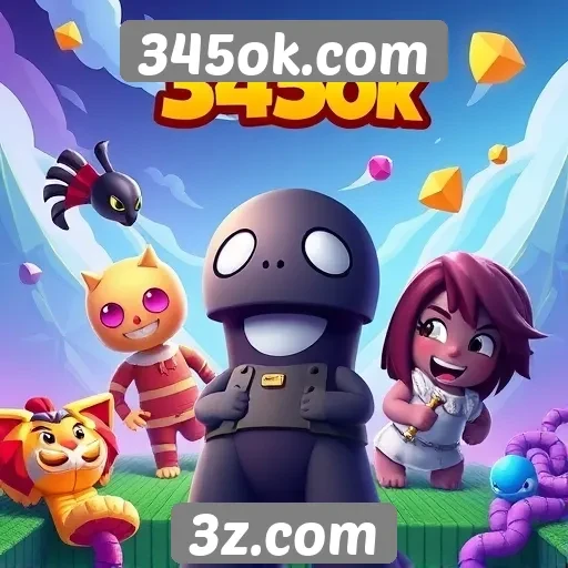 Variedades de jogos disponíveis no site 345ok