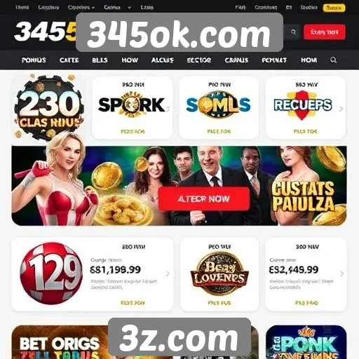 Promoções e bônus oferecidos pelo 345ok.com